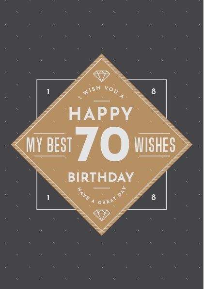 Happy 70th Birthday
